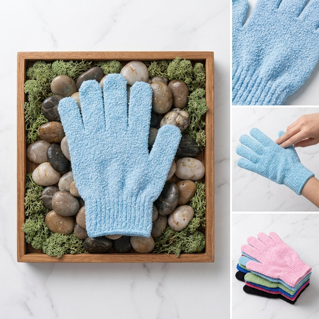 Exfoliating Bath Gloves