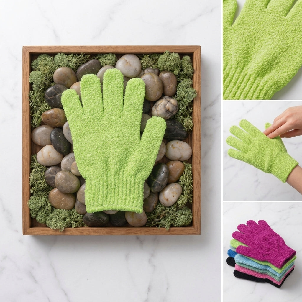 Exfoliating Bath Gloves